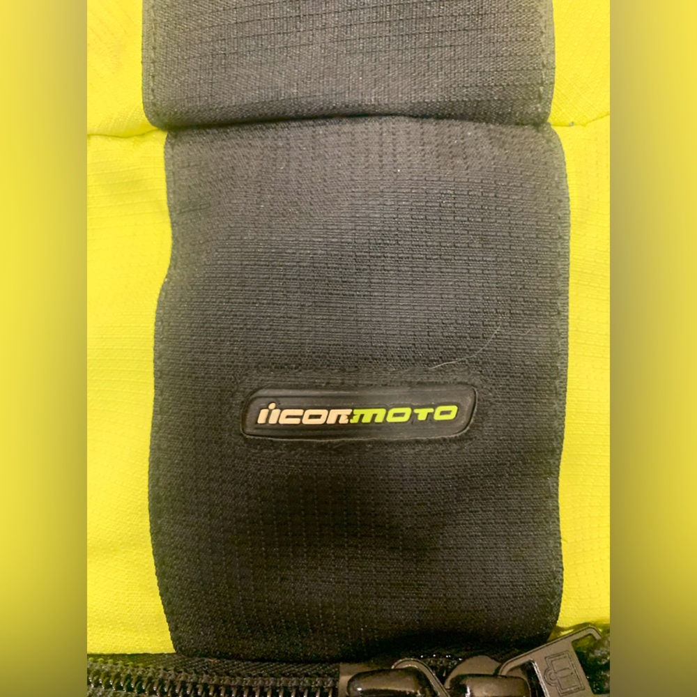 Icon Moto Mil-Spec Motorcycle Riding Backpack Bright Yellow - Picture 8 of 17
